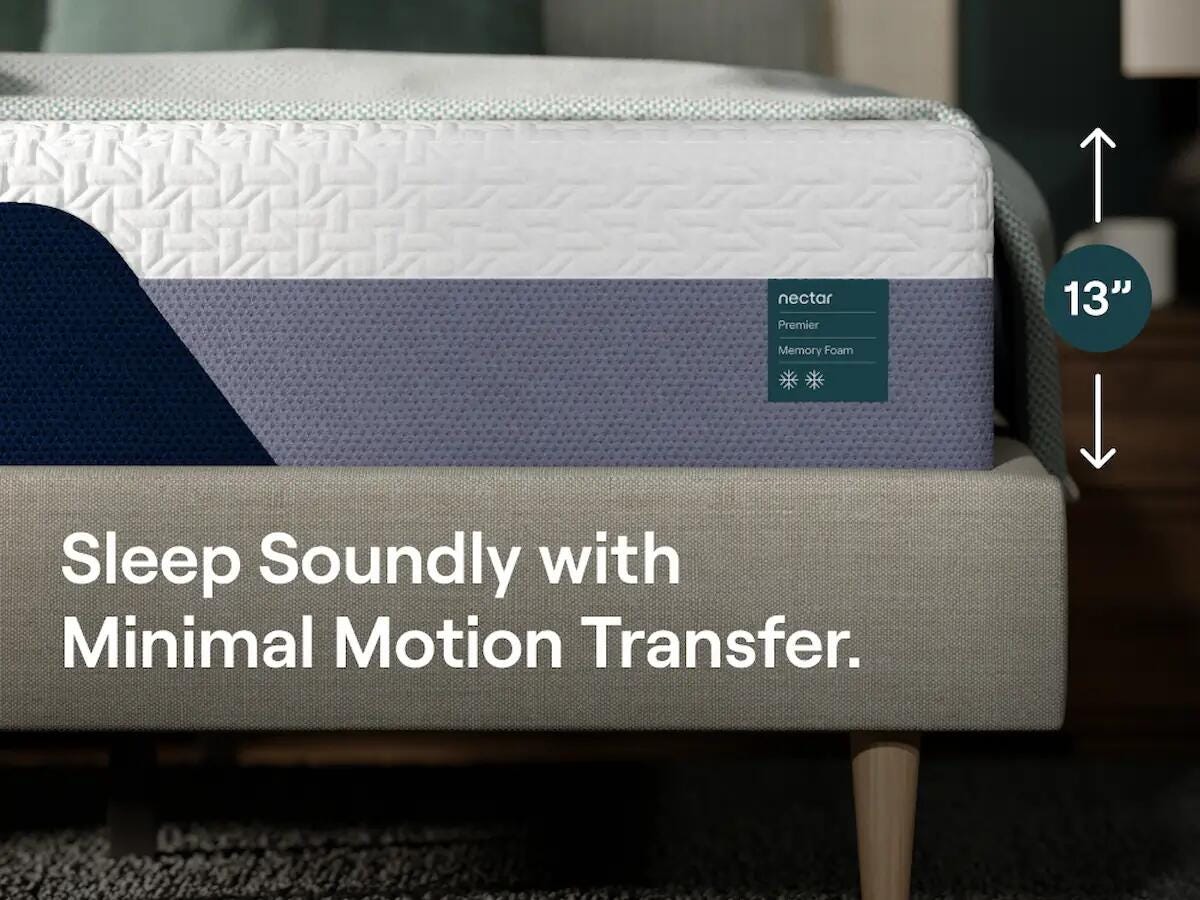Nectar Premier Memory Foam Twin Mattress - M12611