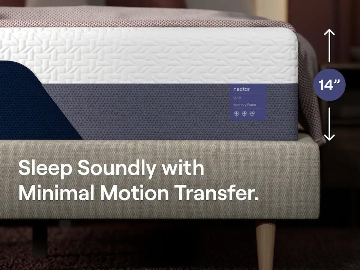 Nectar Luxe Memory Foam California King Mattress - M12751