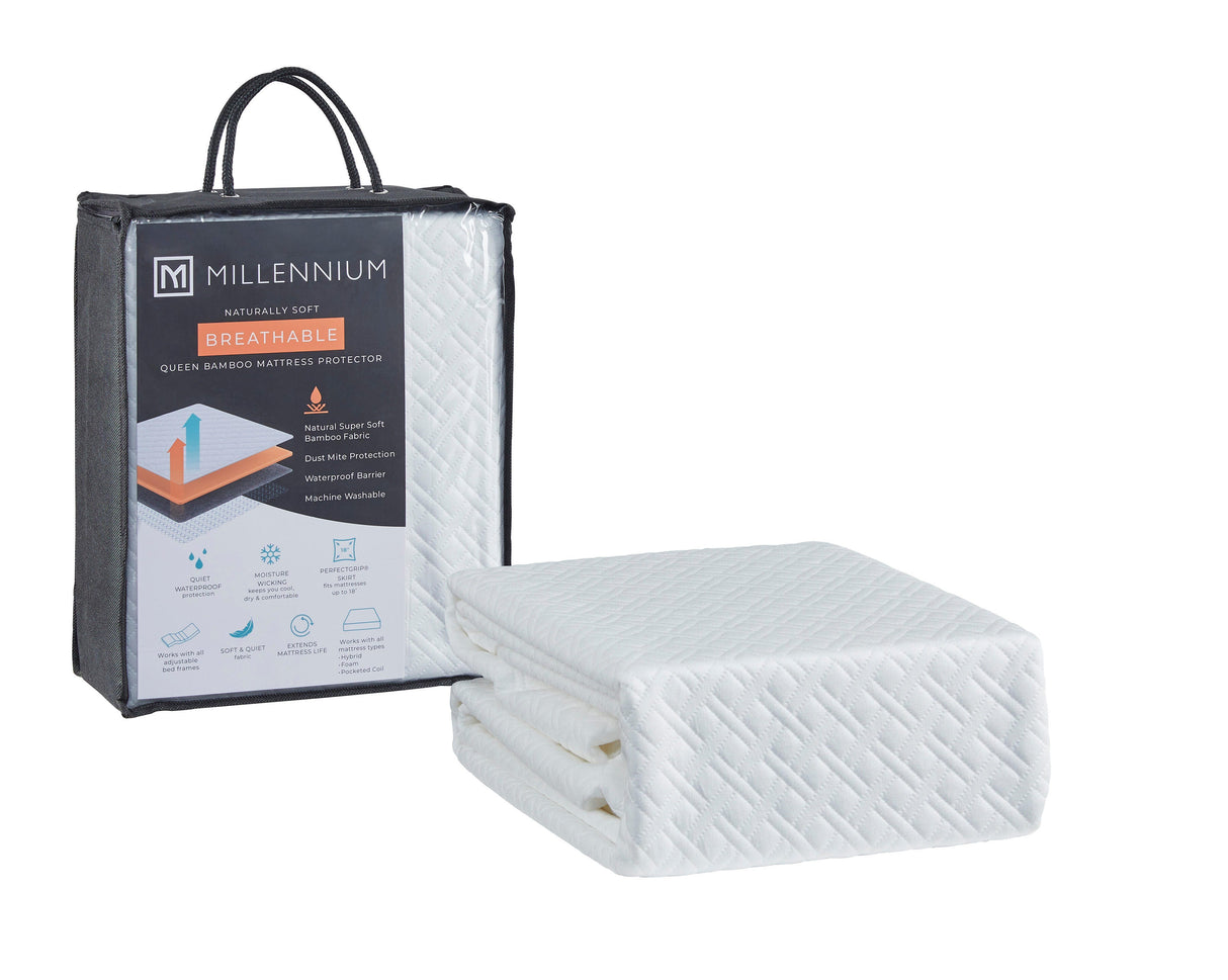 Basic Protector Queen Mattress Protector (Set of 4) - M30803