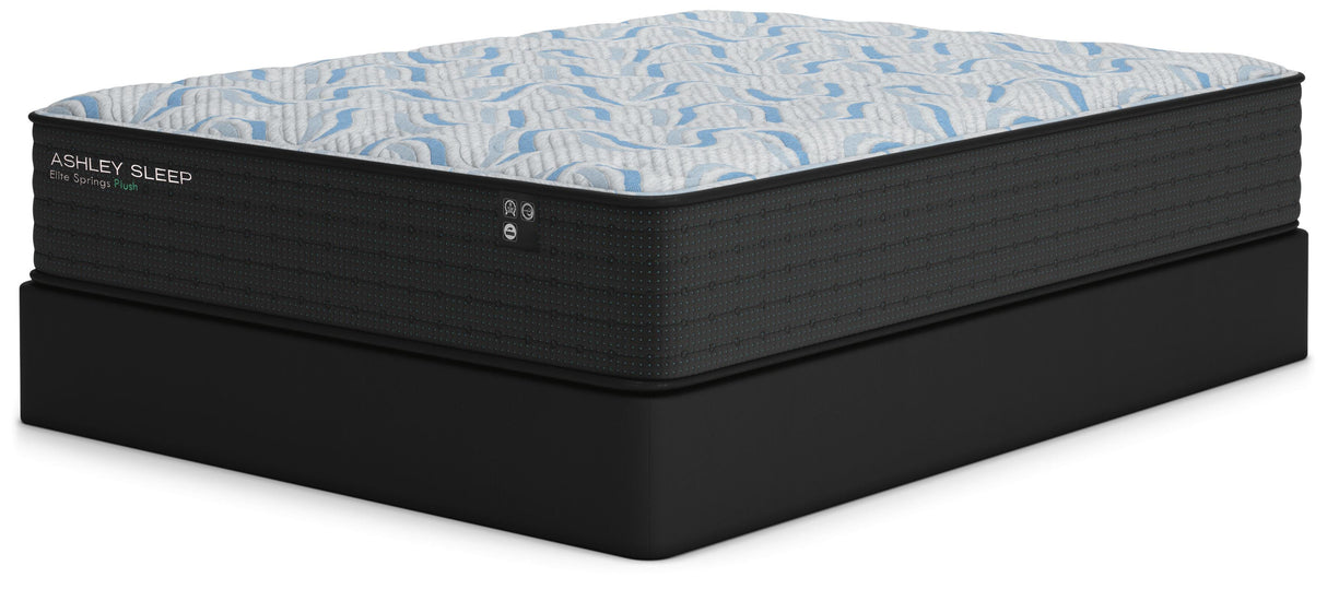 Elite Springs Plush Twin Mattress - M40611
