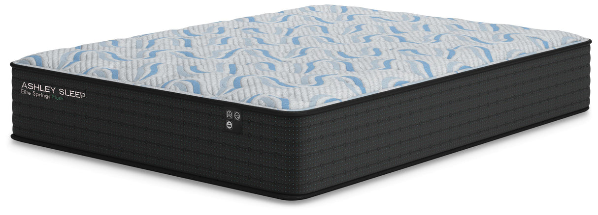 Elite Springs Plush Queen Mattress - M40631