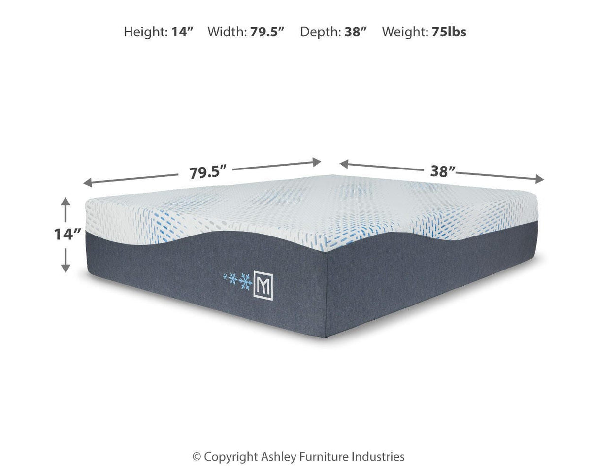 Millennium Luxury Gel Memory Foam Twin XL Mattress - M50571