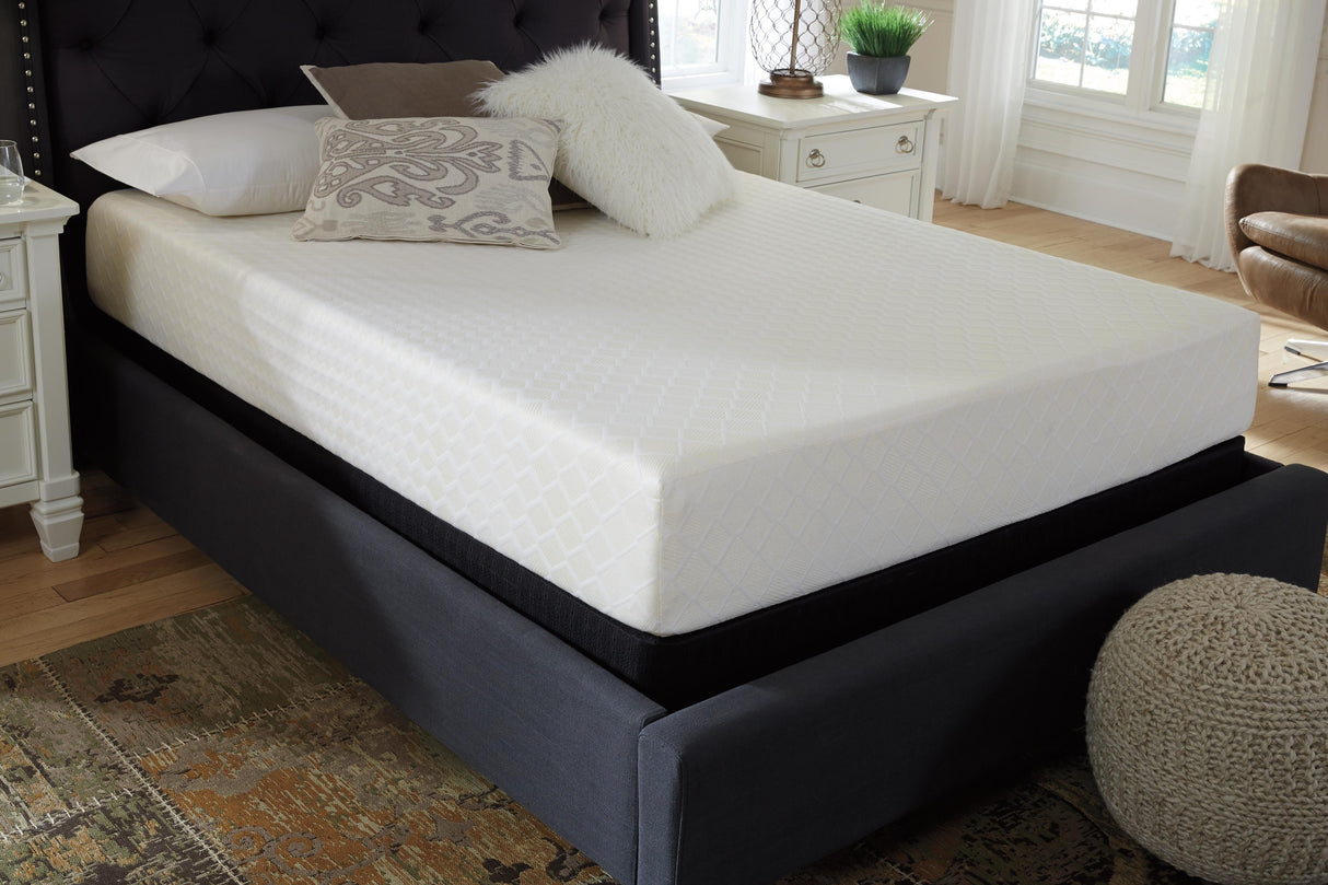 10 Inch Chime Memory Foam Twin Mattress in a Box - M69911
