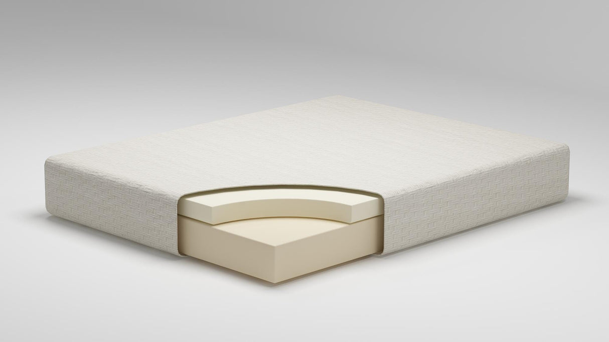 Chime 8 Inch Memory Foam Twin Mattress in a Box - M72611