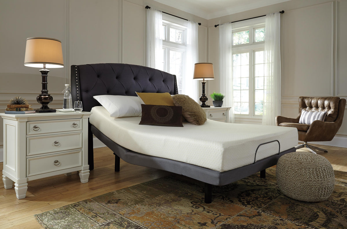 Chime 8 Inch Memory Foam King Mattress in a Box - M72641