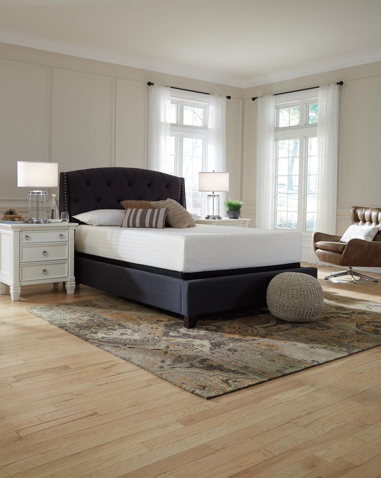Chime 12 Inch Memory Foam California King Mattress in a Box - M72751