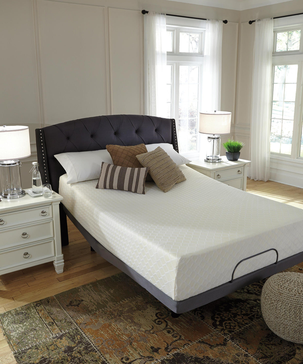 Chime 12 Inch Memory Foam Twin Mattress in a Box - M72711