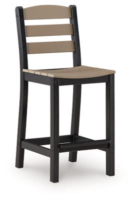 Shoreline Beach Outdoor Counter Table and 2 Barstools - PCP221-113