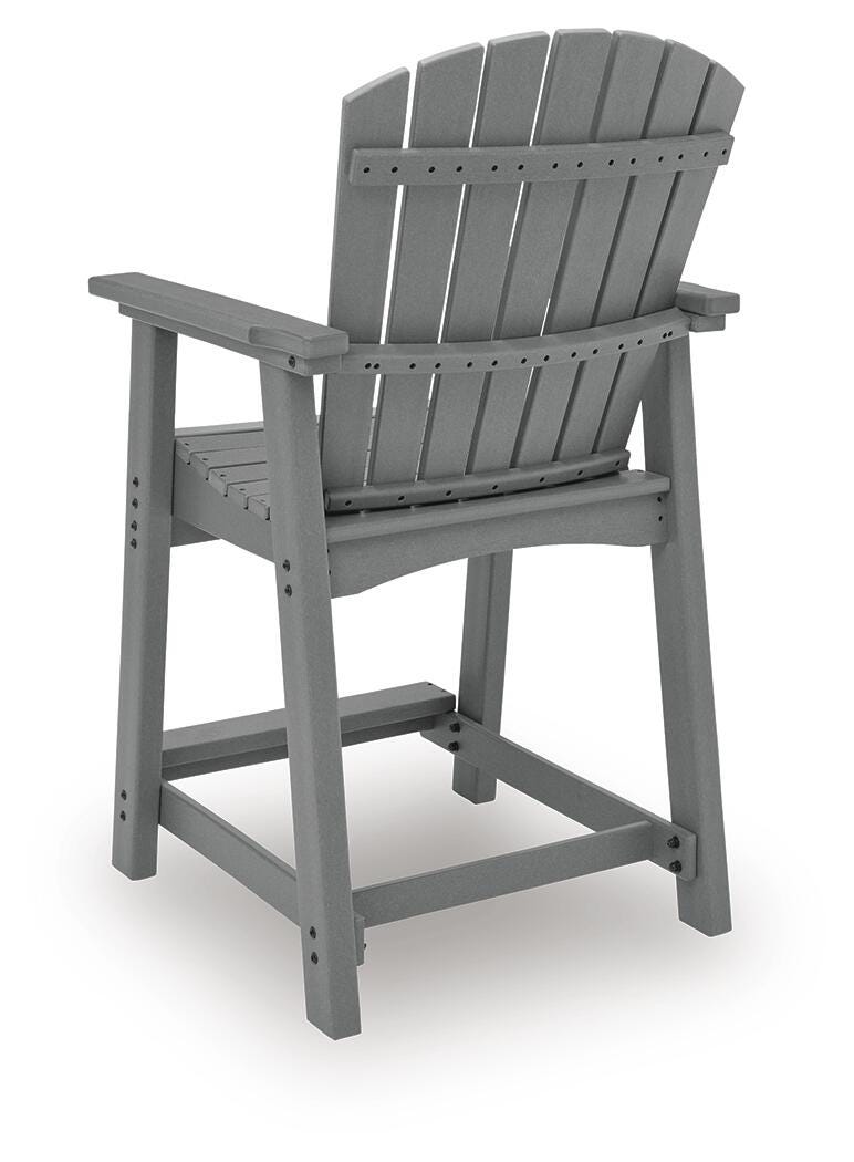 Sanctuary Beach Outdoor Counter Height Bar Stool (Set of 2) - PCP227-124