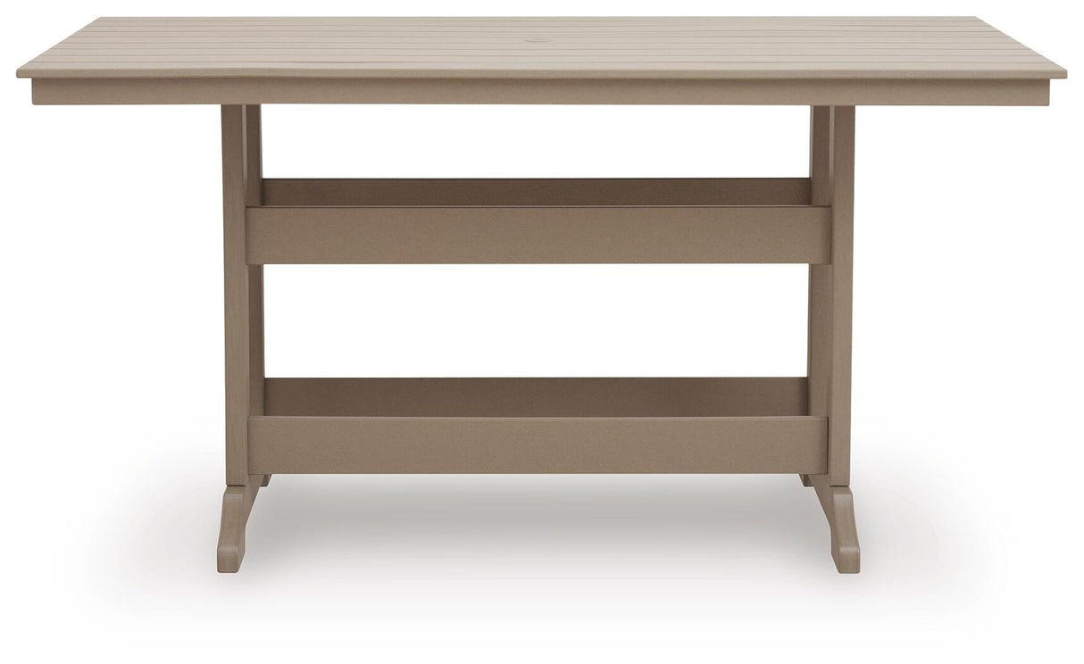 Seacliff Beach Outdoor Counter Height Dining Table - PCP228-642