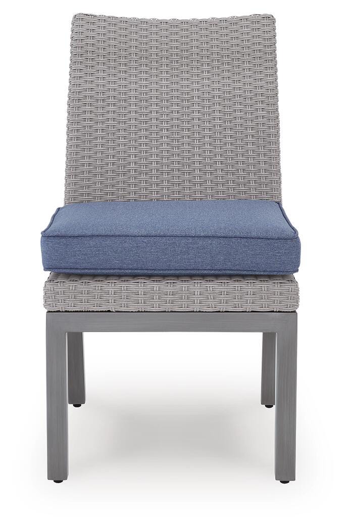 Half Moon Beach Outdoor Side Chair with Cushion (Set of 2) - PCP418-601