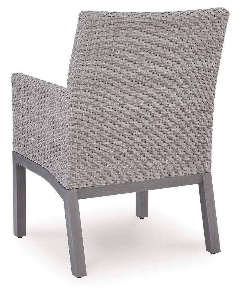 Half Moon Beach Outdoor Arm Chair with Cushion (Set of 2) - PCP418-601A