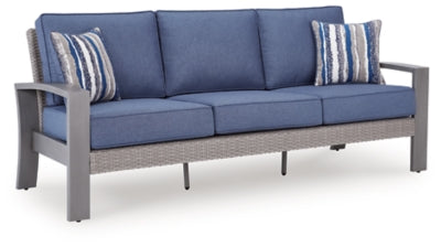 Half Moon Beach Outdoor Sofa with Cushion - PCP418-838