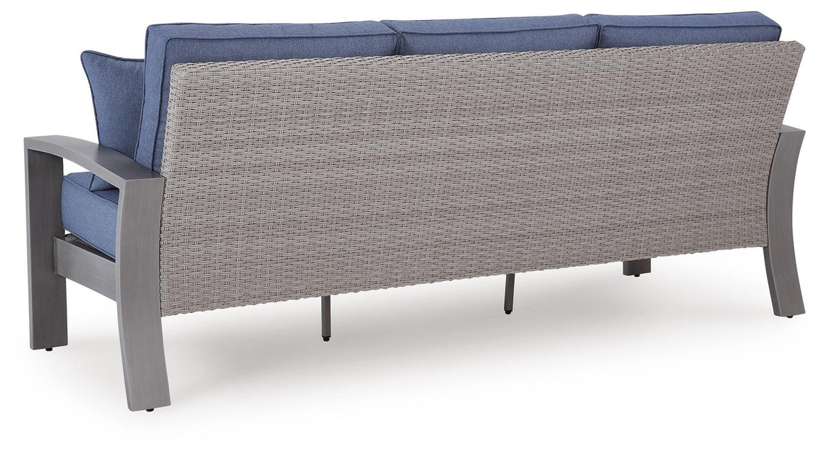 Half Moon Beach Outdoor Sofa with Cushion - PCP418-838