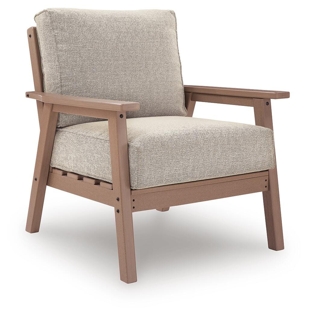 Grover Beach Outdoor Lounge Chair with Cushion (Set of 2) - PCP422-820