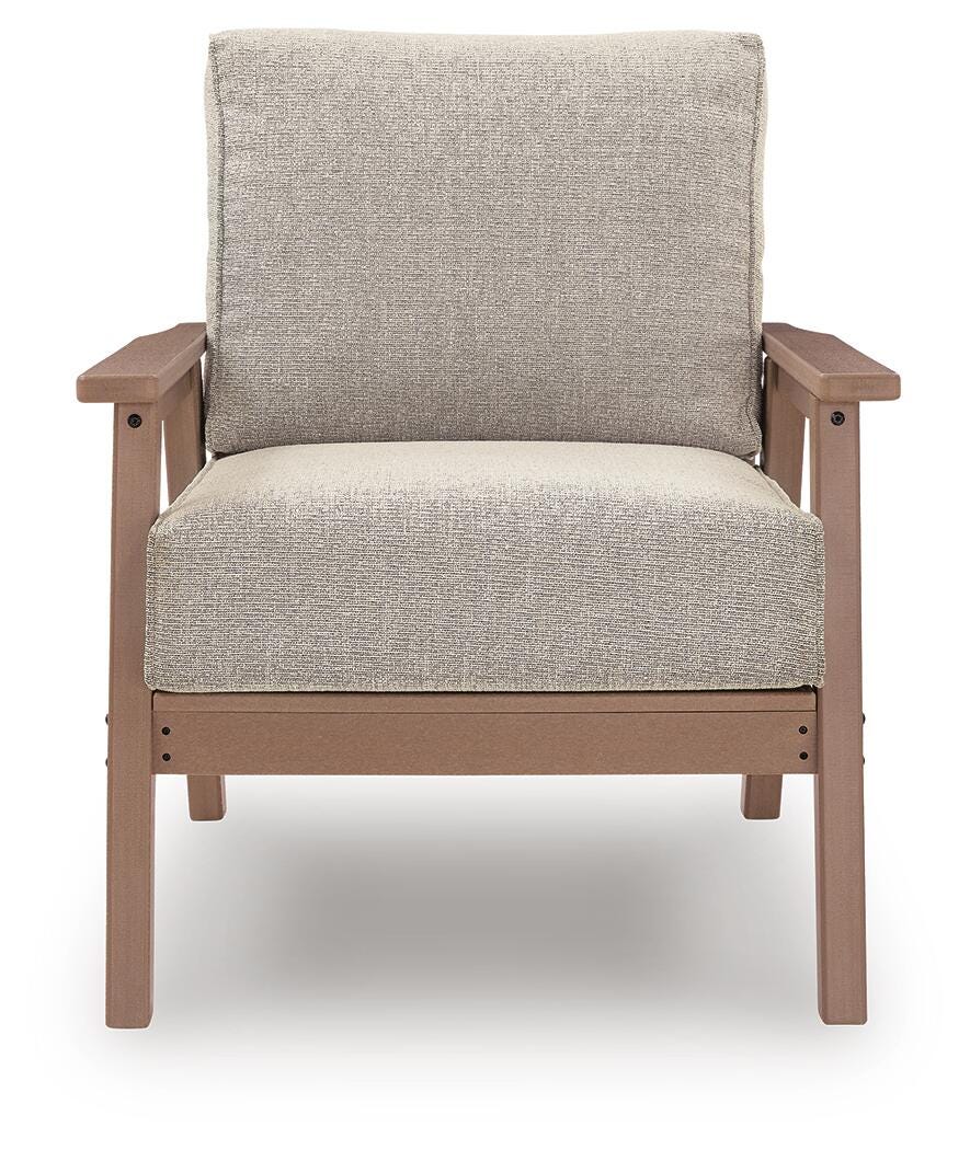 Grover Beach Outdoor Lounge Chair with Cushion (Set of 2) - PCP422-820