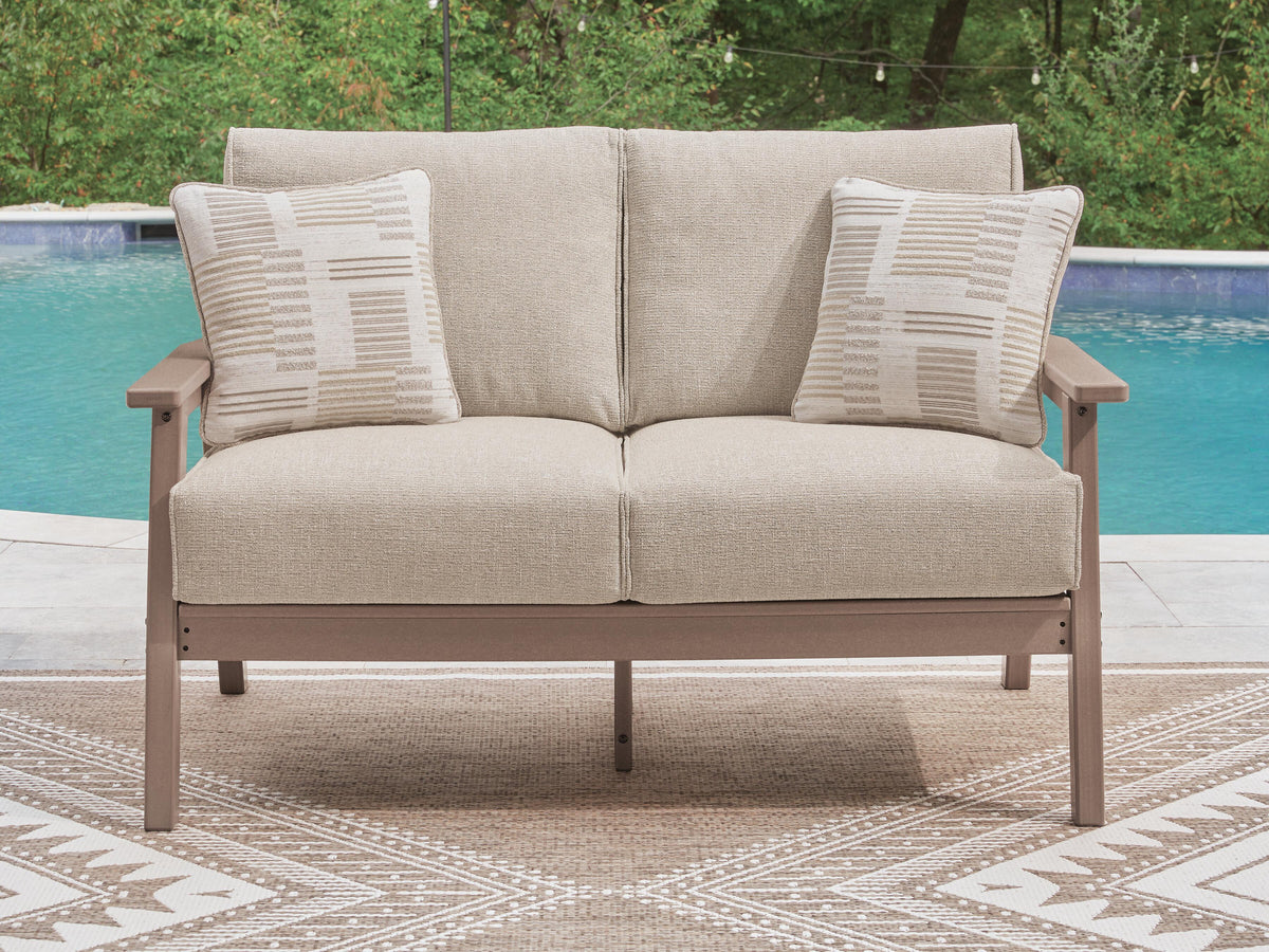 Grover Beach Outdoor Loveseat with Cushion - PCP422-835