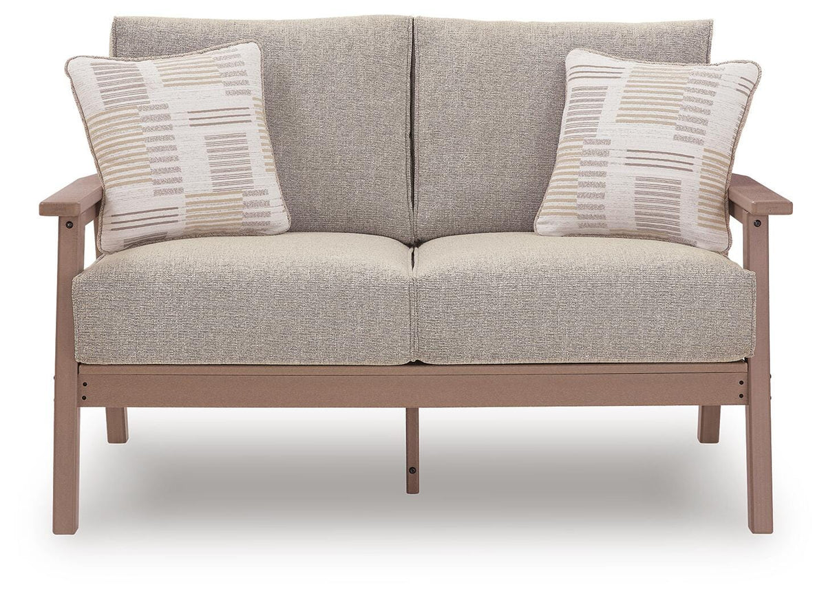 Grover Beach Outdoor Loveseat with Cushion - PCP422-835