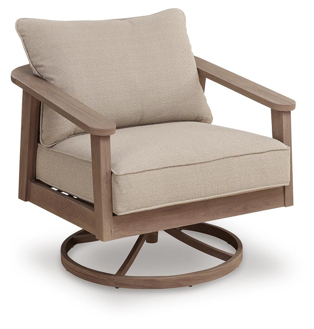 Harmony Headlands Outdoor Swivel Lounge with Cushion - PCP428-821