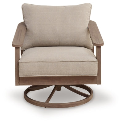 Harmony Headlands Outdoor Swivel Lounge with Cushion - PCP428-821