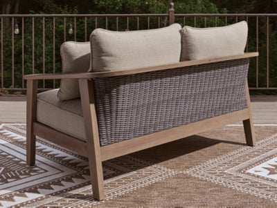 Harmony Headlands Outdoor Loveseat with Cushion - PCP428-835