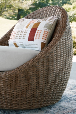 Double Point Outdoor Loveseat/2 Swivel Chairs (Set of 3) - PCP503-070