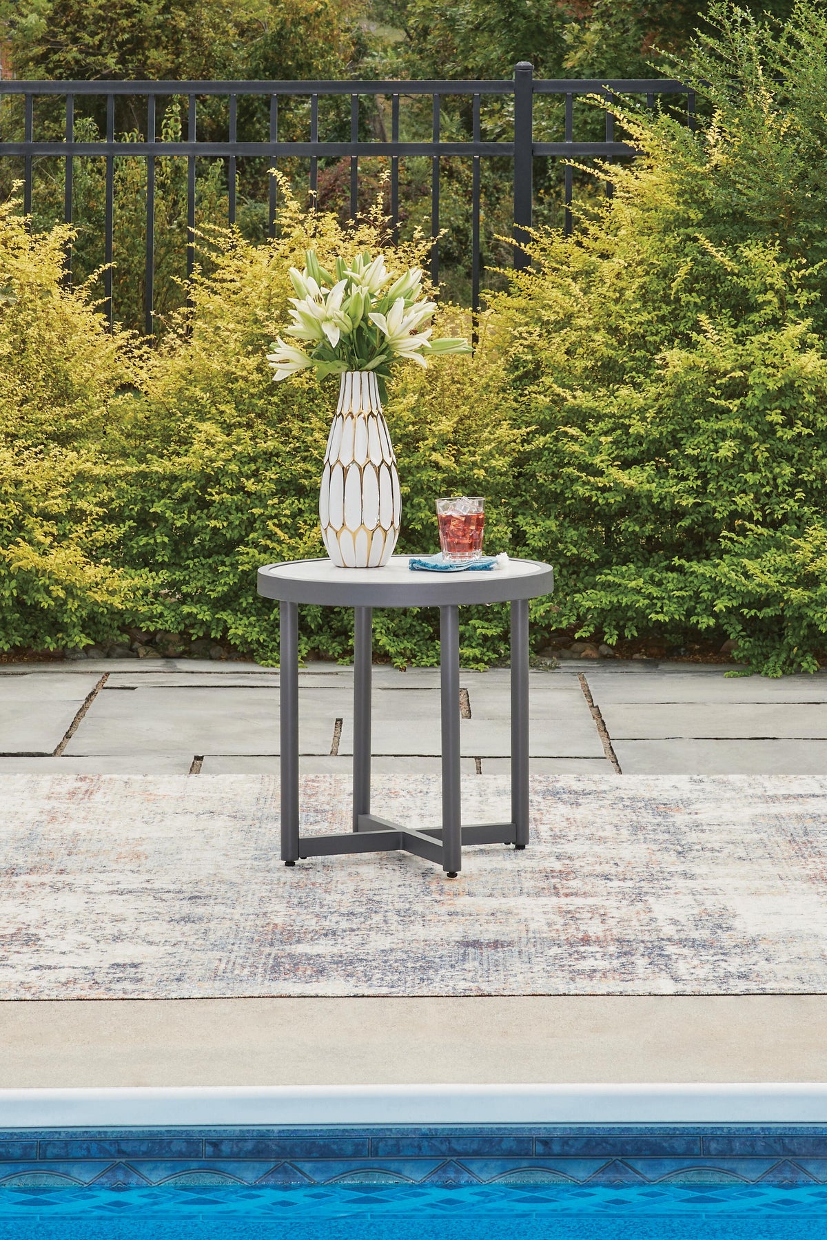 Ocean Beach Outdoor End Table - PCP510-706