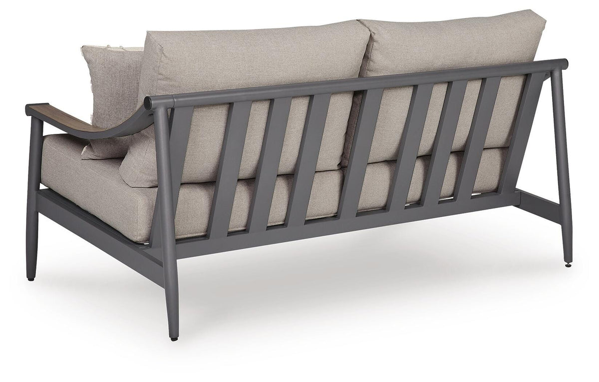 Ocean Beach Outdoor Loveseat with Cushion - PCP510-835