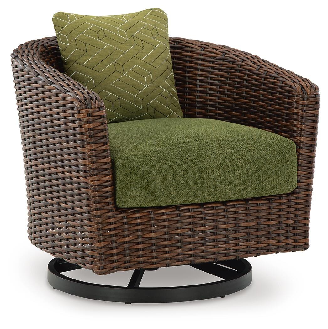 Horizon Hall Outdoor Sofa, 2 Lounge Chairs and 2 Ottomans - P572P4