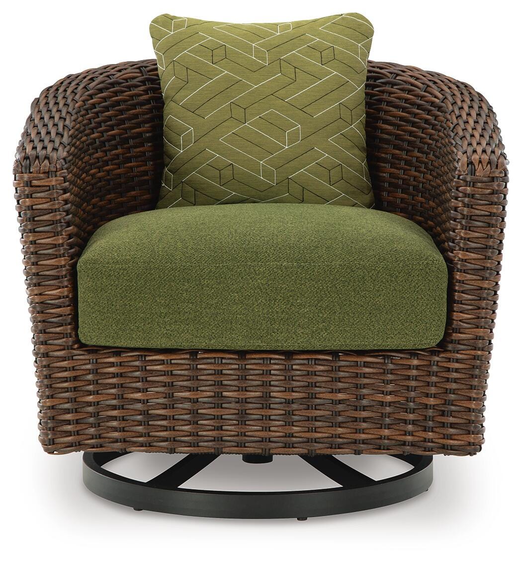 Horizon Hall Outdoor Sofa, 2 Lounge Chairs and 2 Ottomans - P572P4
