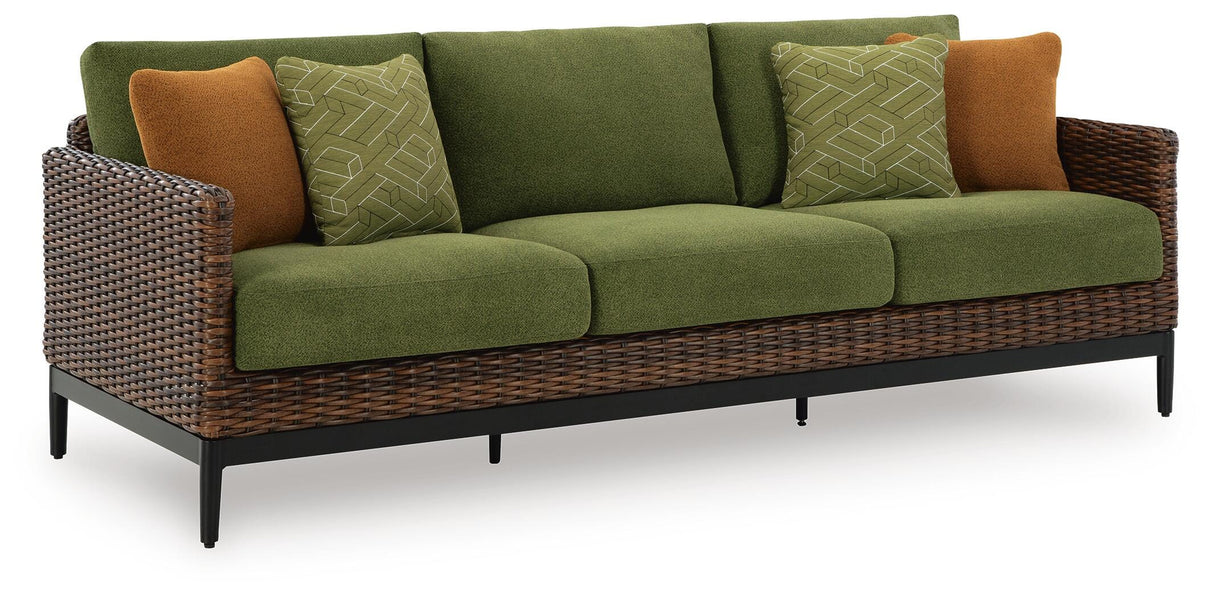 Horizon Hall Outdoor Sofa, 2 Lounge Chairs and 2 Ottomans - P572P4
