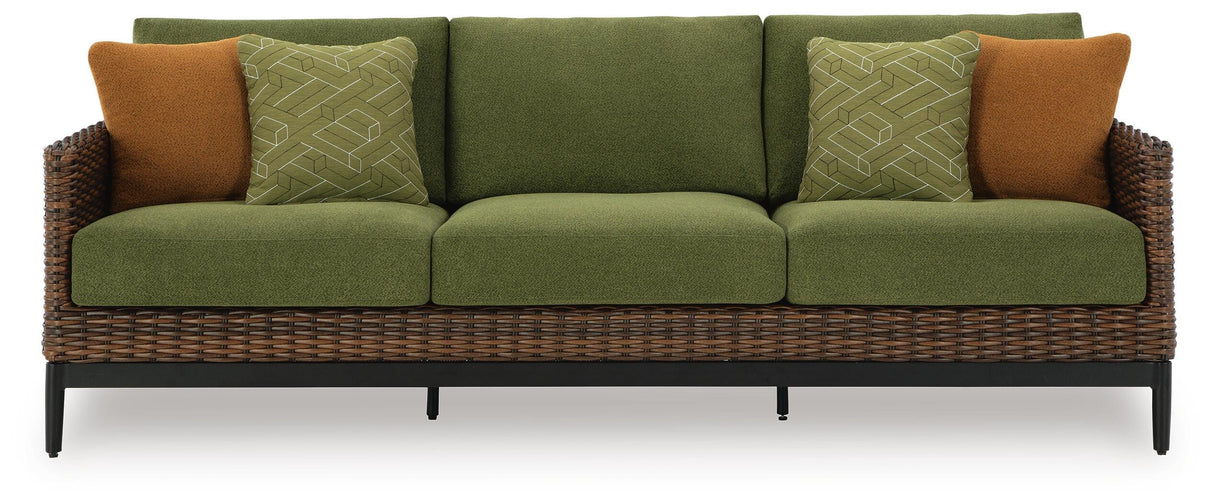 Horizon Hall Outdoor Sofa, 2 Lounge Chairs and 2 Ottomans - P572P4