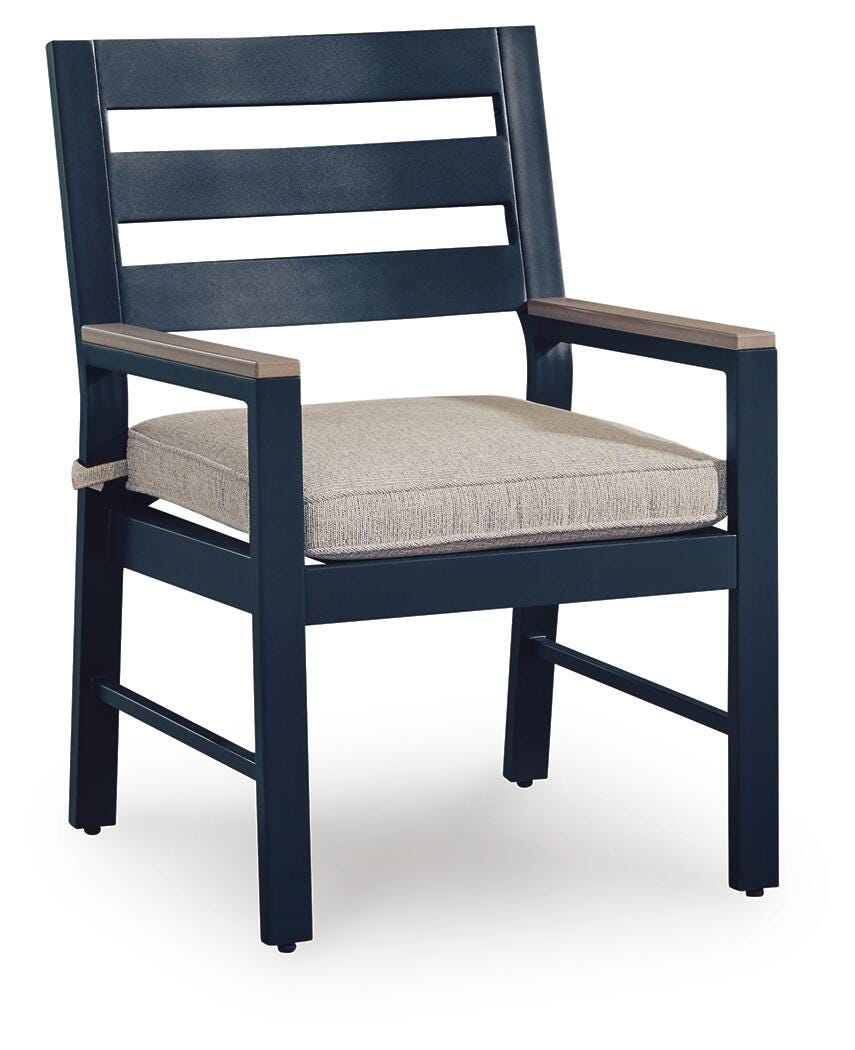 East Beach Outdoor Arm Chair with Cushion (Set of 2) - PCP587-601A
