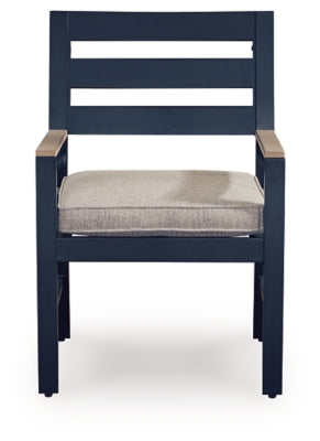 East Beach Outdoor Arm Chair with Cushion (Set of 2) - PCP587-601A