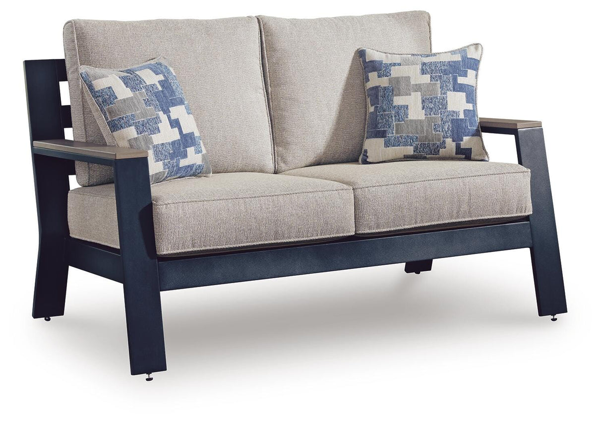 East Beach Outdoor Loveseat with Cushion - PCP587-835