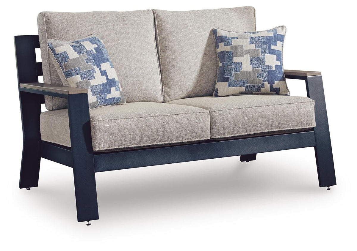 East Beach Outdoor Loveseat with Cushion - PCP587-835