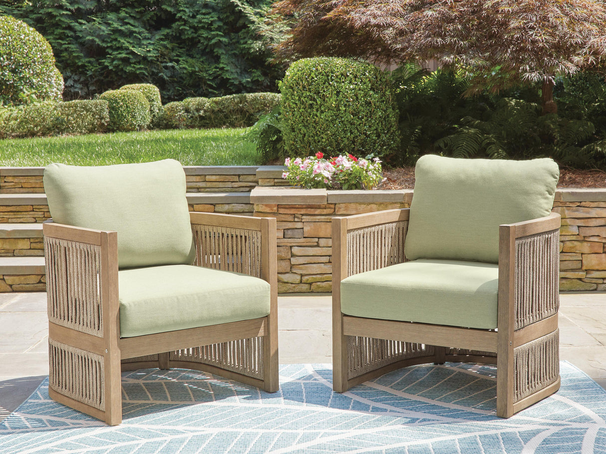 Serena Shores Outdoor Lounge Chair (Set of 2) - PCP604-820