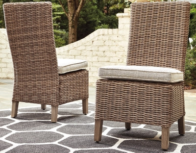 Beachcroft Outdoor Side Chair with Cushion (Set of 2) - P791-601