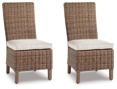 Beachcroft Outdoor Side Chair with Cushion (Set of 2) - P791-601