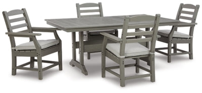 Visola Outdoor Dining Table with 4 Chairs - P802P4