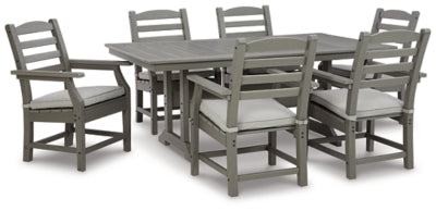 Visola Outdoor Dining Table with 6 Chairs - P802P3