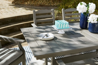 Visola Outdoor Dining Table with 6 Chairs - P802P3