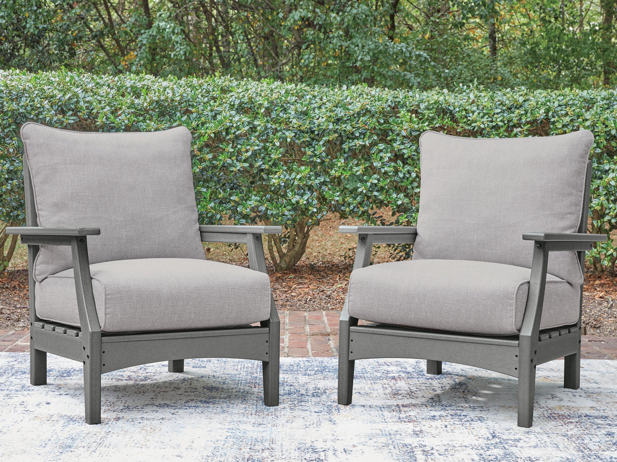 Cove Beach Outdoor Lounge Chair with Cushion - PCP803-820