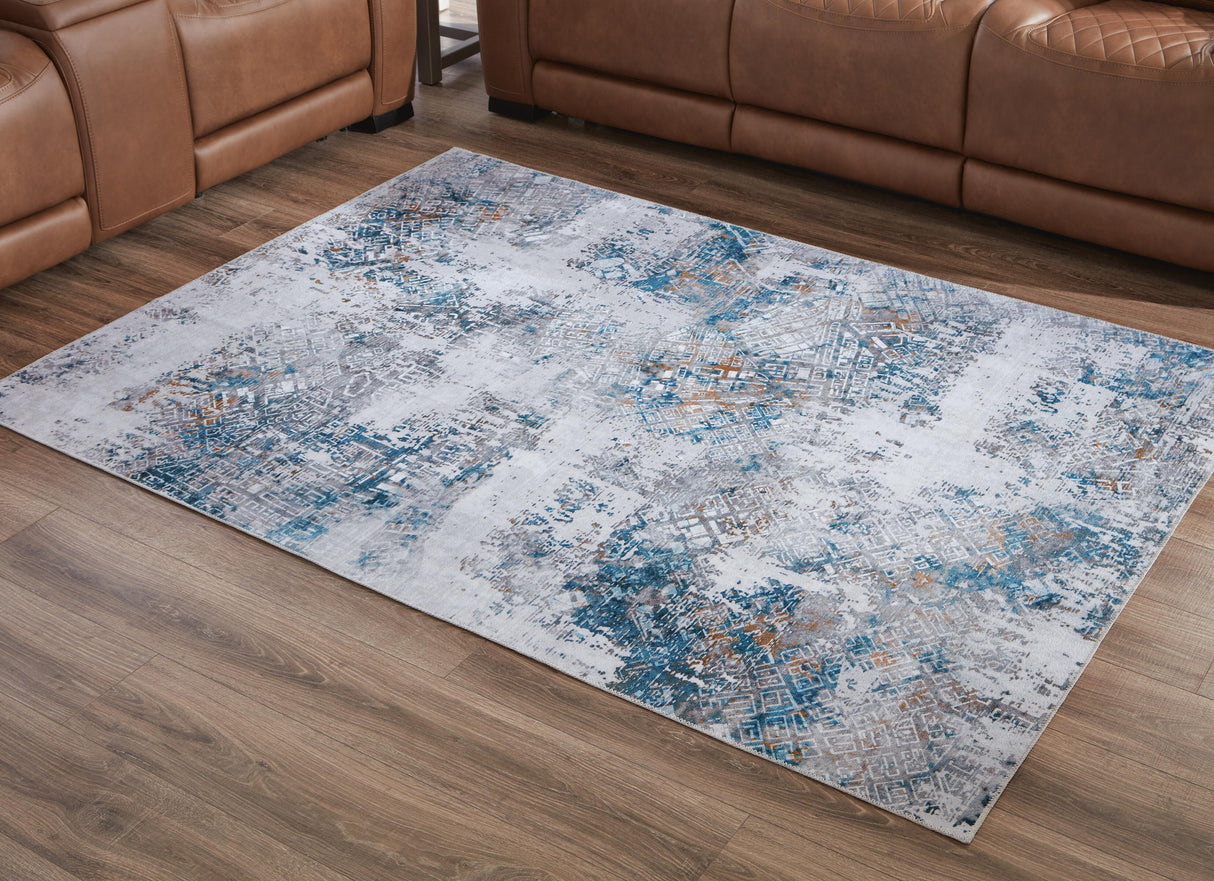 Garyard 5' x 7' Washable Rug - R405772