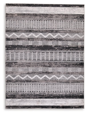Henchester 5' x 7' Washable Rug - R405992