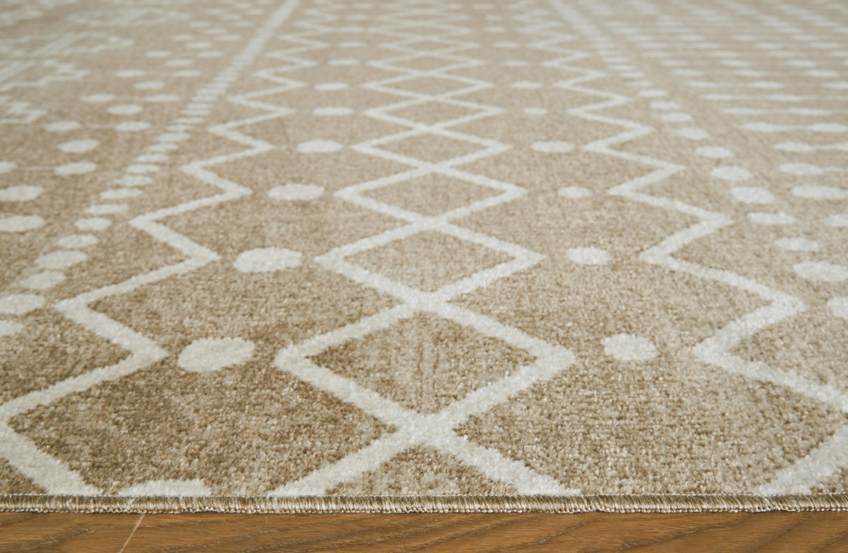 Bunchly 4'11" x 7'2" Washable Rug - R406222