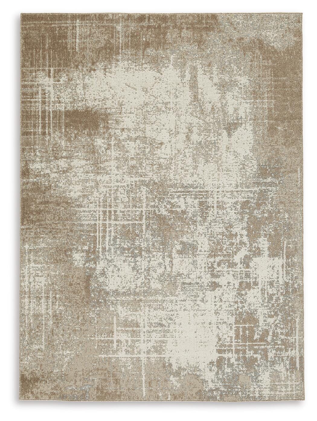 Grifflain 5'1" x 7' Washable Rug - R406232