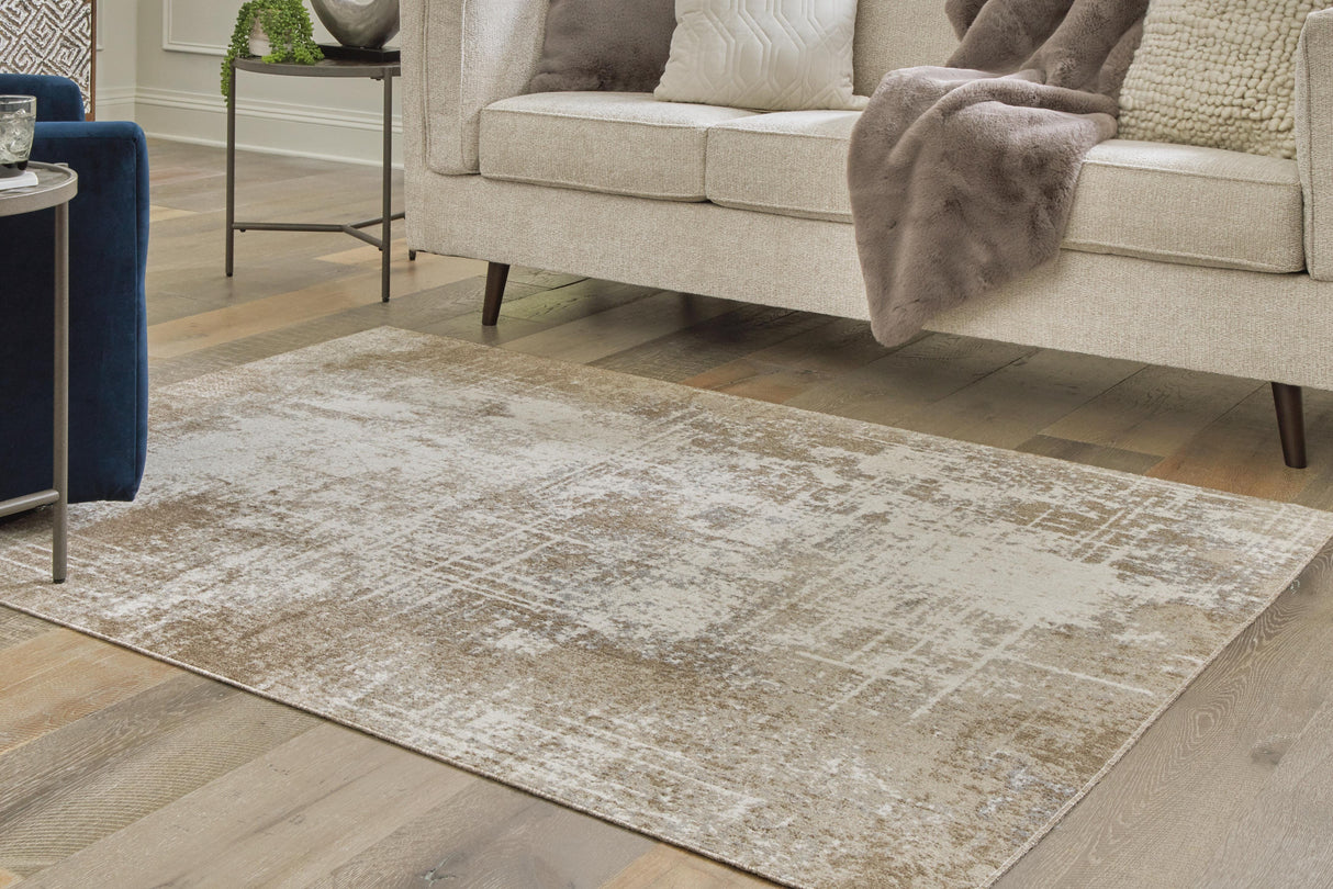Grifflain 5'1" x 7' Washable Rug - R406232