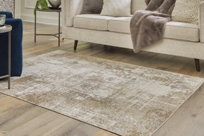 Grifflain 5'1" x 7' Washable Rug - R406232