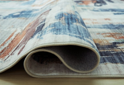 Hessland 5' x 7' Washable Rug - R407052